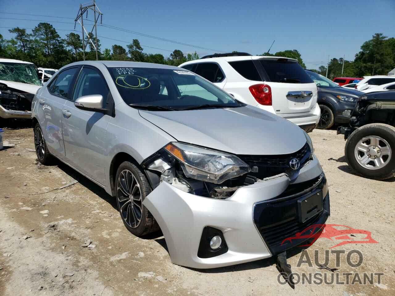 TOYOTA COROLLA 2016 - 2T1BURHE8GC580972