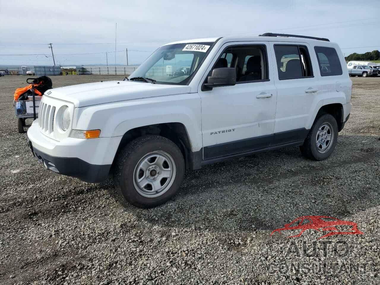 JEEP PATRIOT 2016 - 1C4NJRBB2GD669170