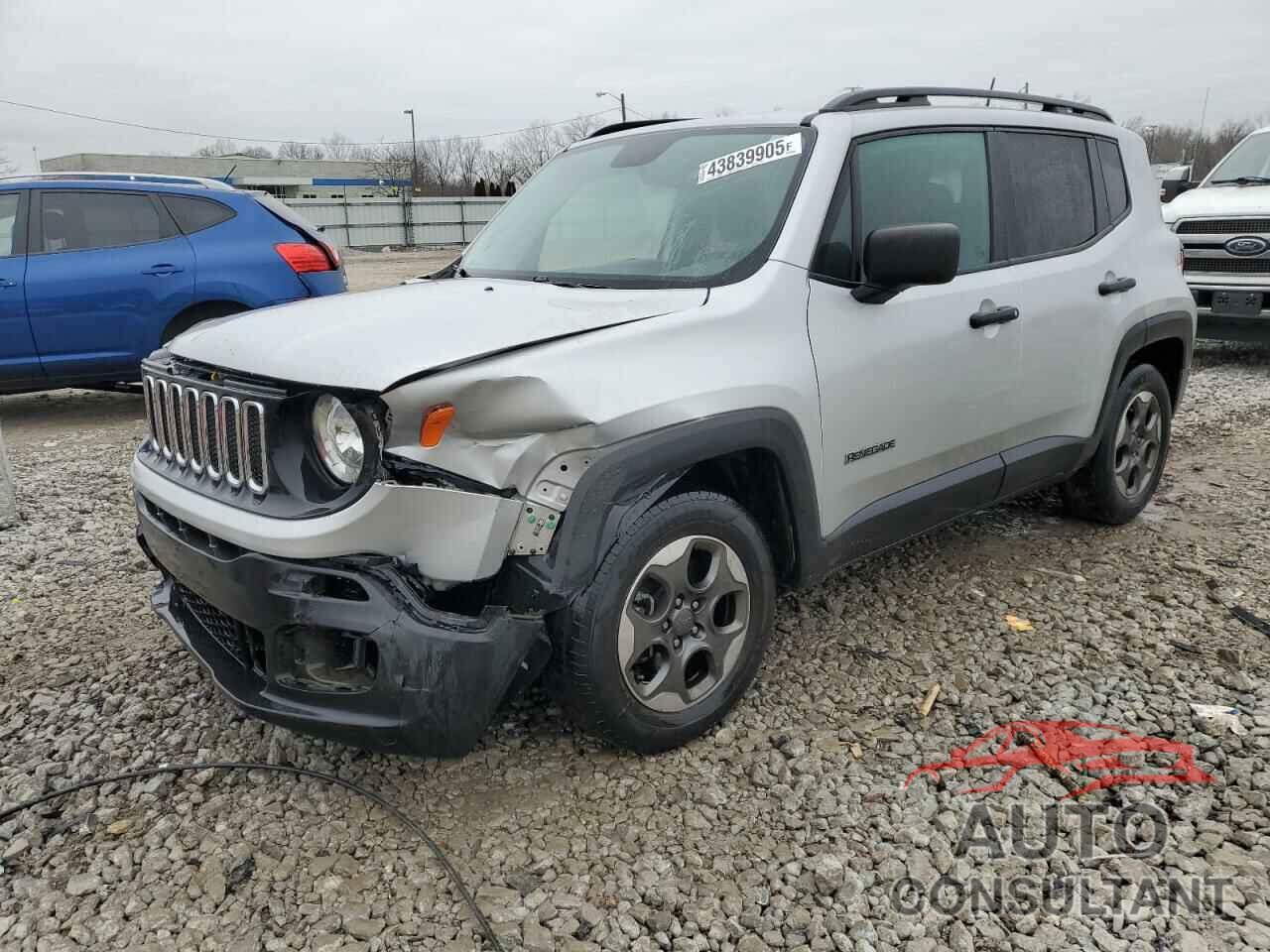 JEEP RENEGADE 2017 - ZACCJAAB6HPF57355