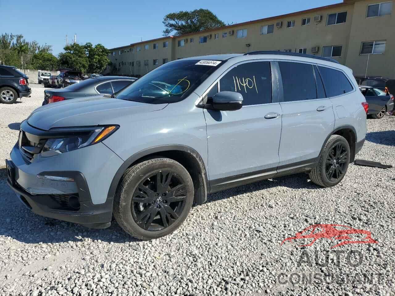 HONDA PILOT 2022 - 5FNYF6H21NB104497