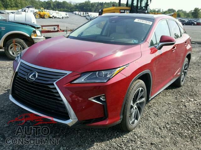 LEXUS RX 450 2017 - 2T2BGMCA2HC015077