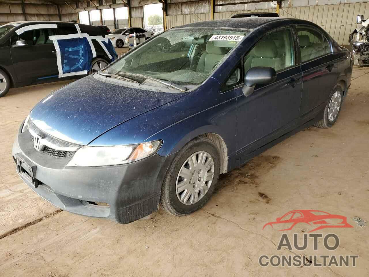 HONDA CIVIC 2010 - 2HGFA1F39AH516256