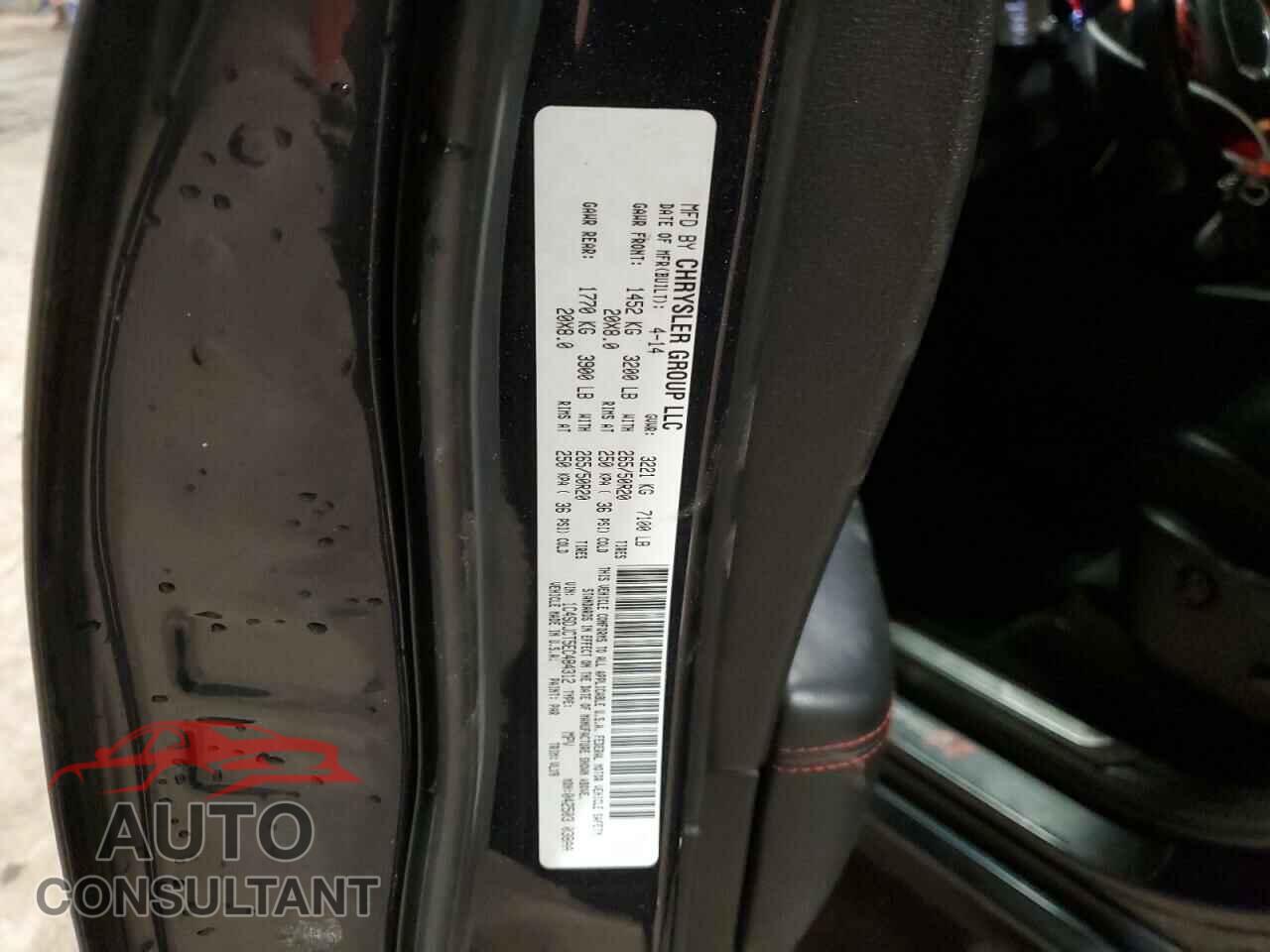 DODGE DURANGO 2014 - 1C4SDJCT5EC484312