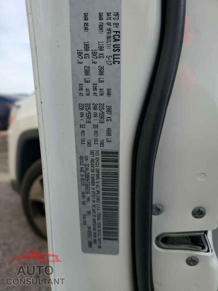 JEEP COMPASS 2017 - 3C4NJDBB9HT666216