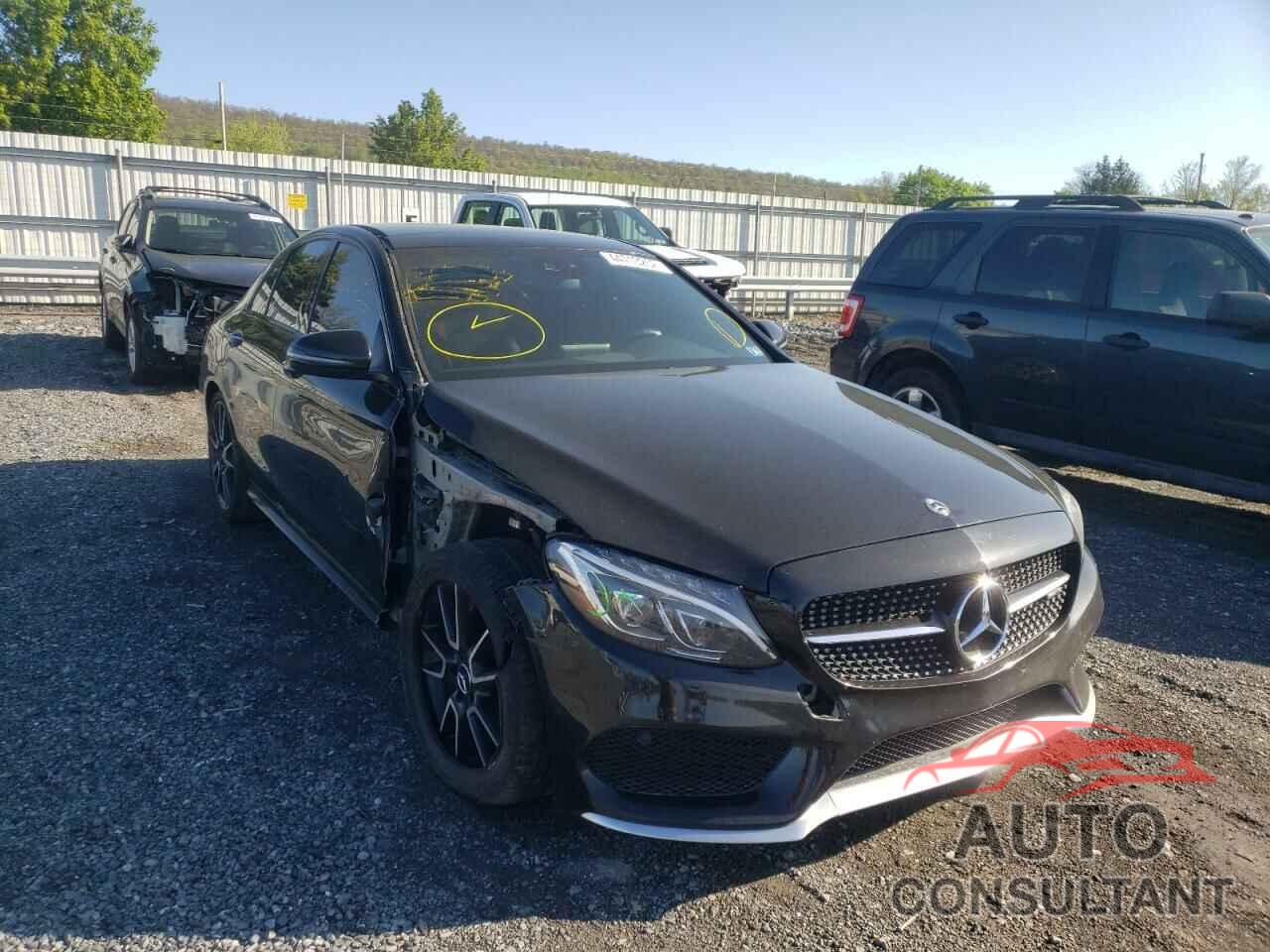 MERCEDES-BENZ C-CLASS 2018 - 55SWF6EB7JU268745