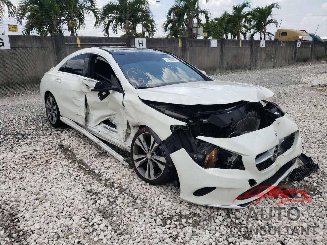 MERCEDES-BENZ CLA-CLASS 2017 - WDDSJ4EB7HN398299