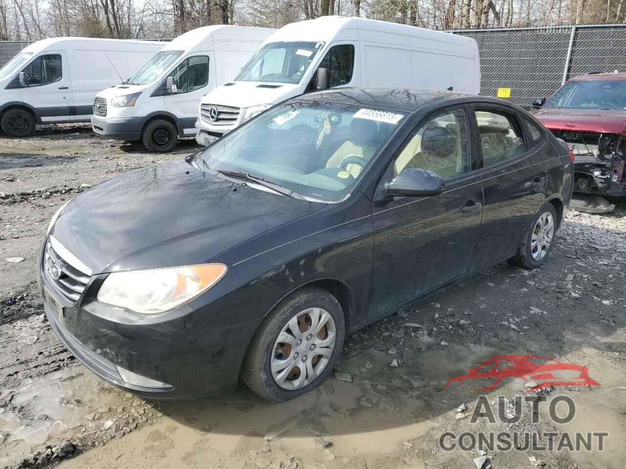 HYUNDAI ELANTRA 2010 - KMHDU4AD1AU171599