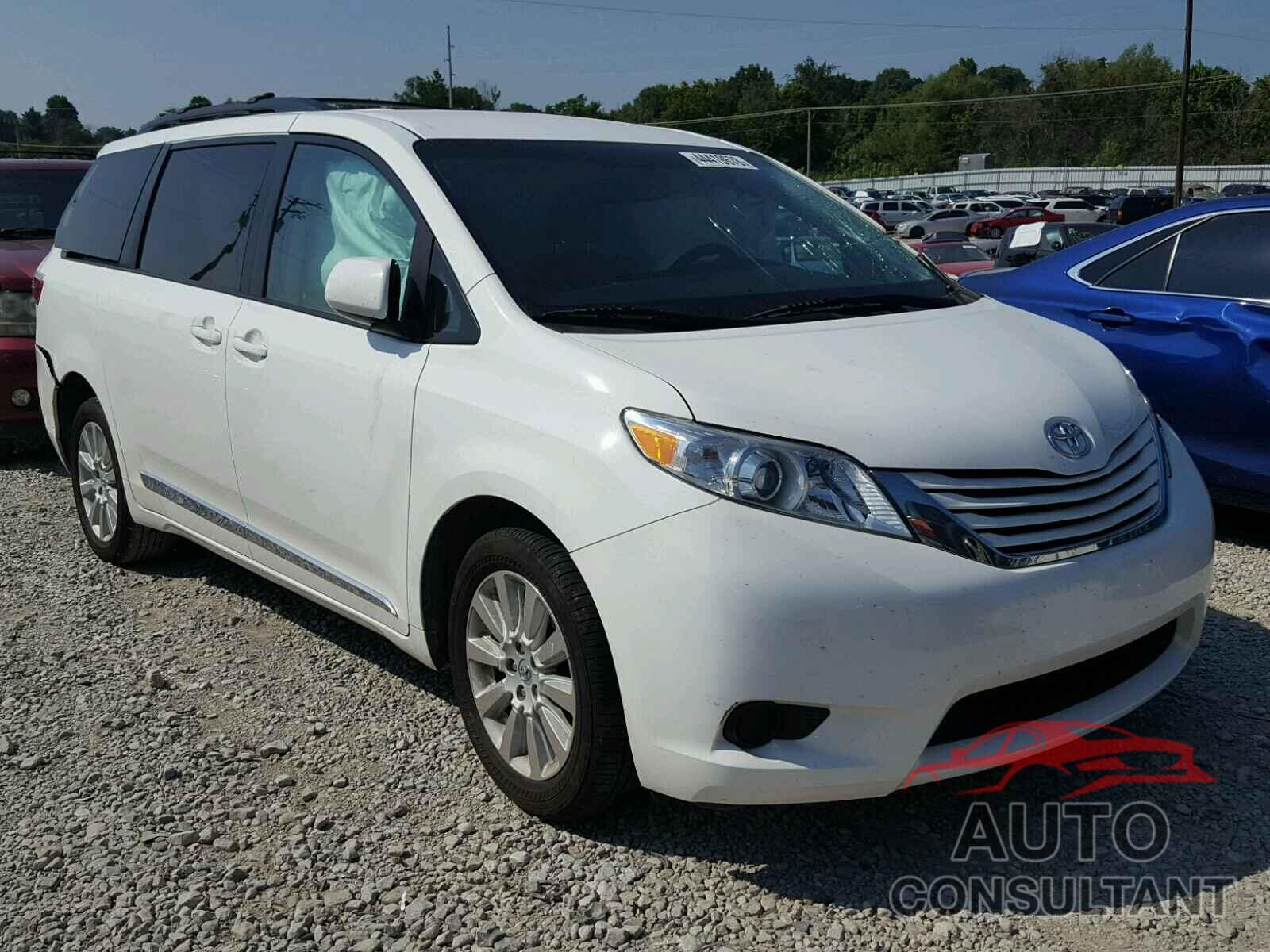 TOYOTA SIENNA LE 2015 - 5TDJK3DC4FS125416