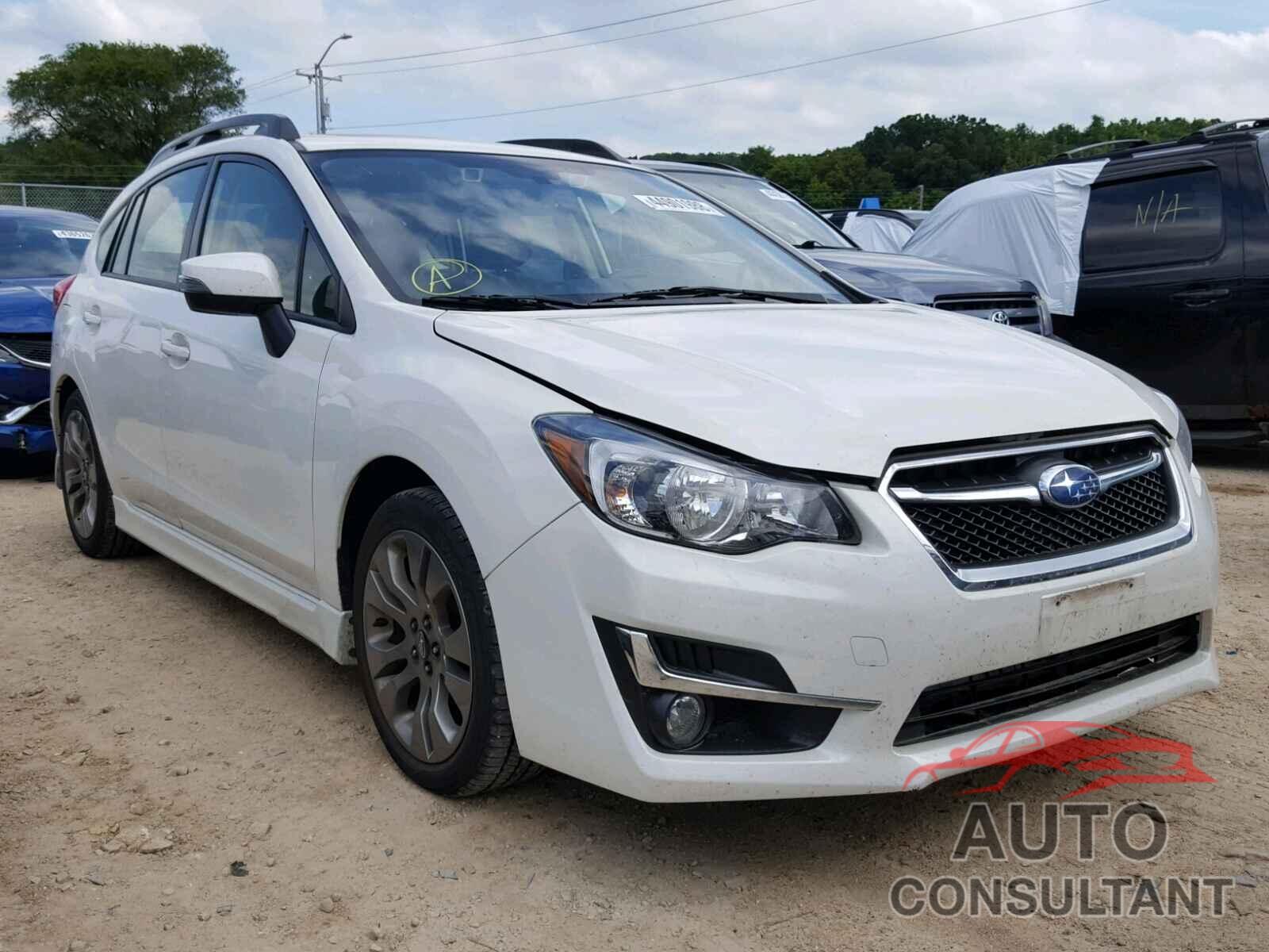 SUBARU IMPREZA 2016 - JF1GPAY63GH296724