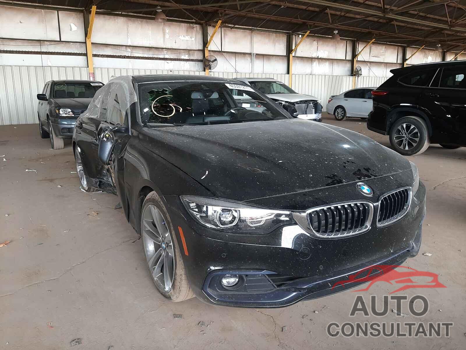 BMW 4 SERIES 2019 - WBA4J1C50KBM15447