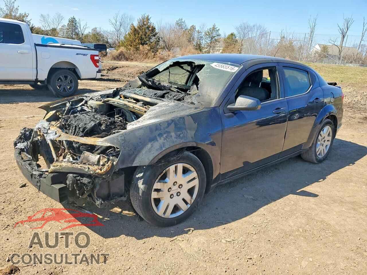 DODGE AVENGER 2013 - 1C3CDZAB3DN571663