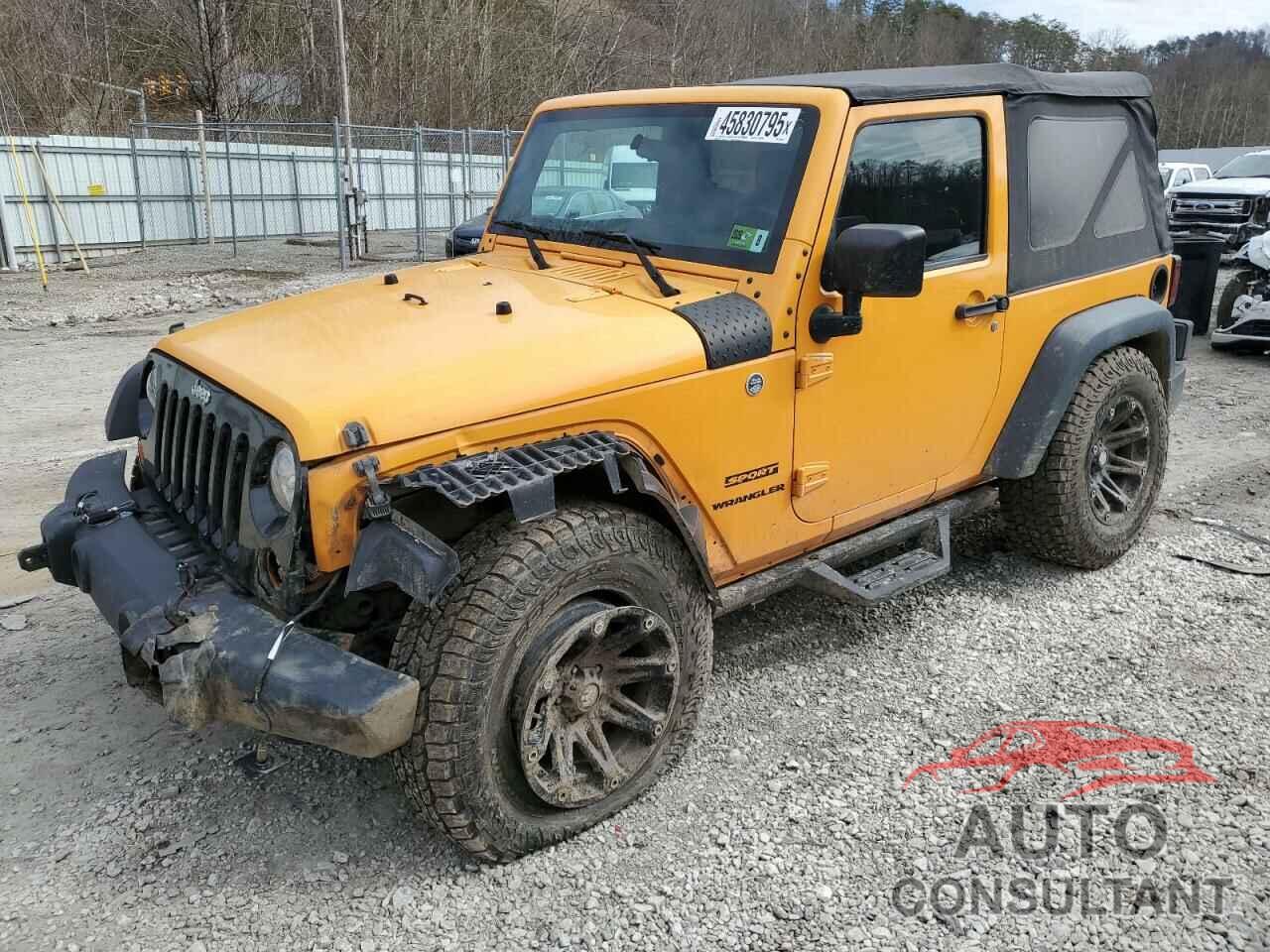 JEEP WRANGLER 2012 - 1C4AJWAG8CL256258