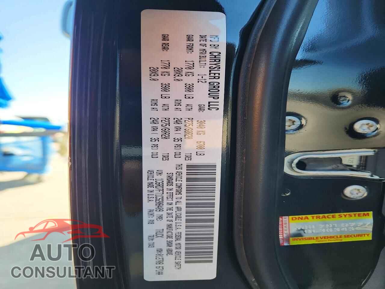DODGE RAM 1500 2012 - 1C6RD7FT1CS208409