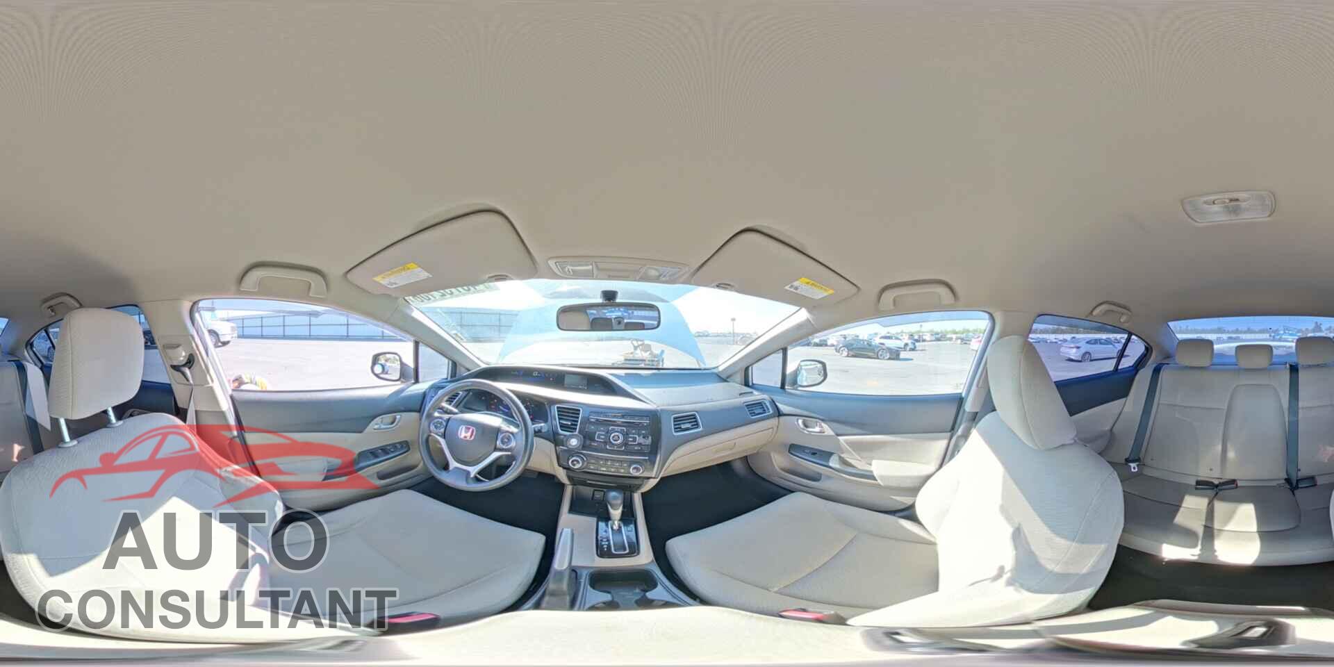 HONDA CIVIC 2013 - 19XFB2F54DE246484