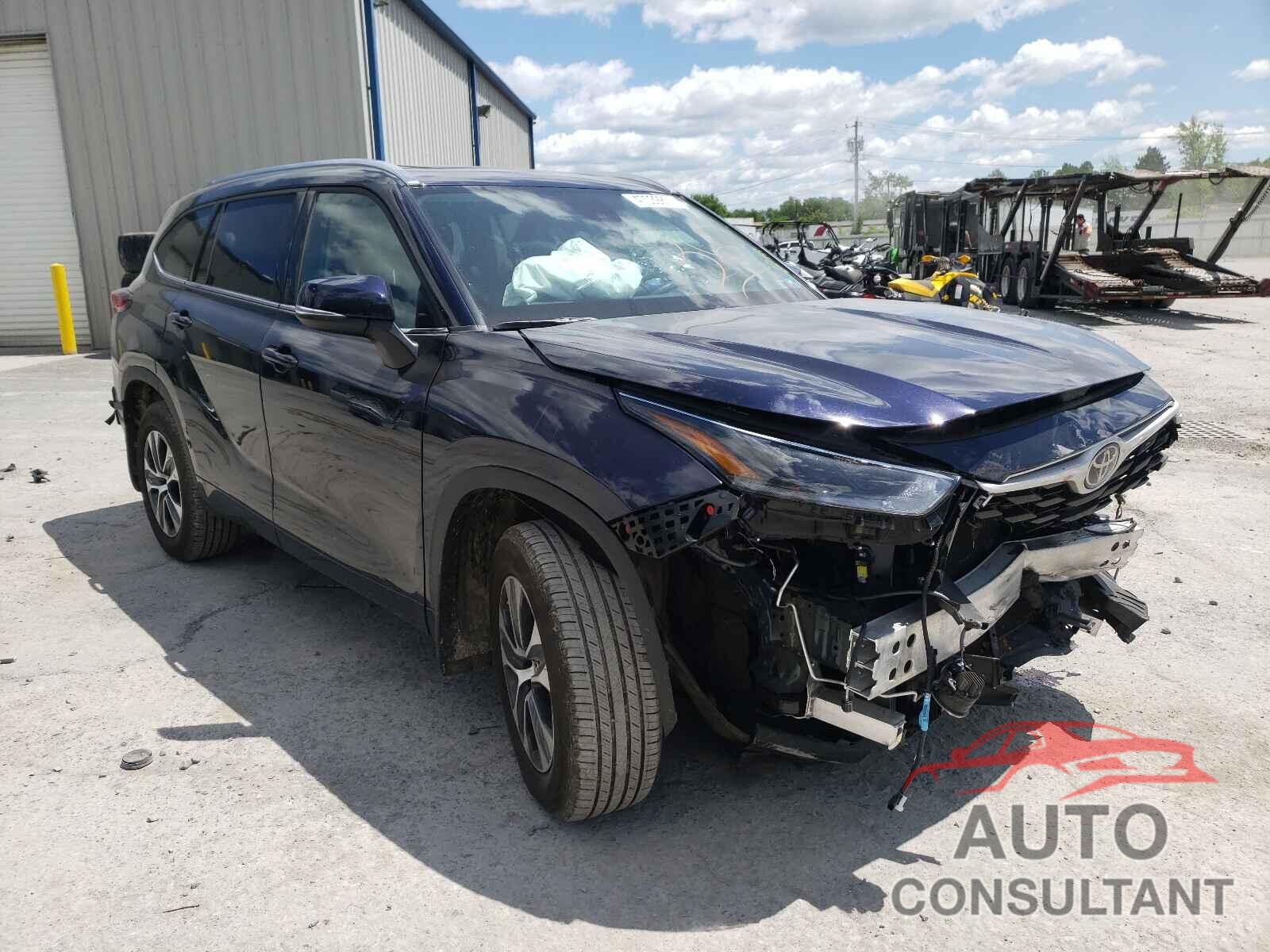 TOYOTA HIGHLANDER 2021 - 5TDHZRBH8MS065522