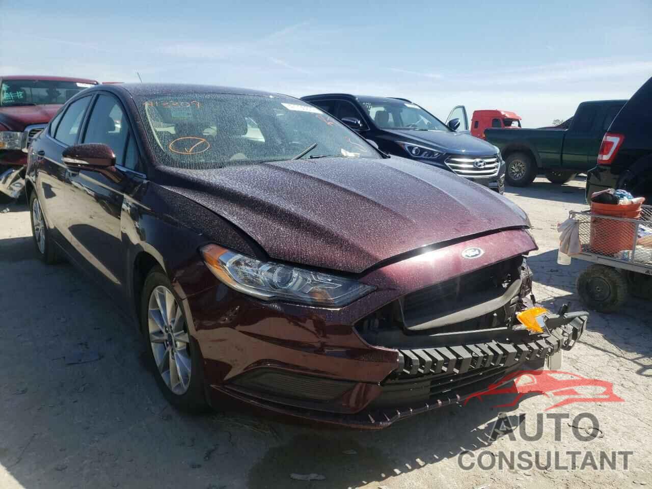 FORD FUSION 2017 - 3FA6P0H7XHR413309