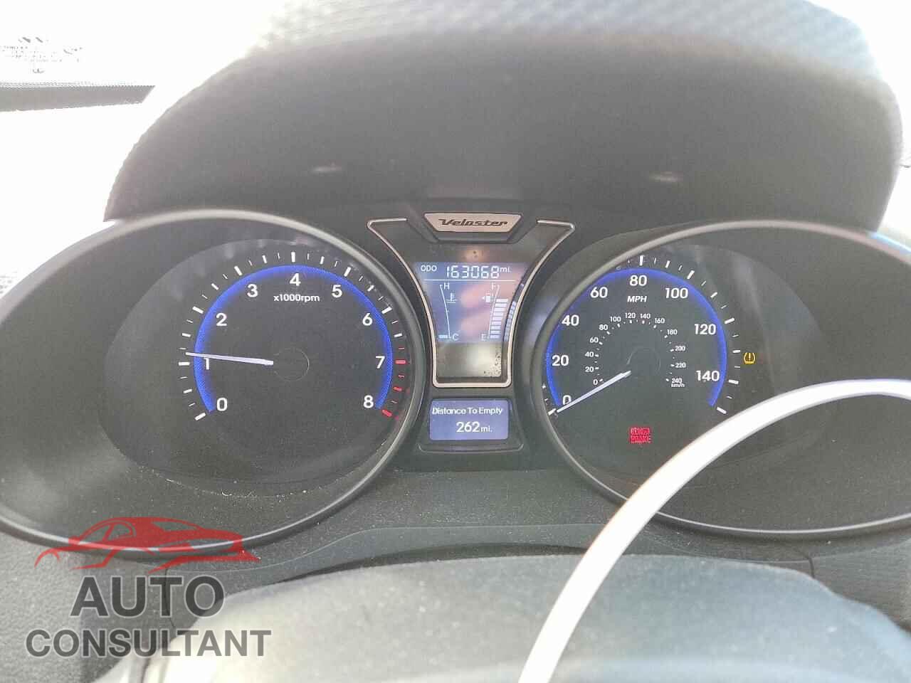 HYUNDAI VELOSTER 2013 - KMHTC6AE2DU178357