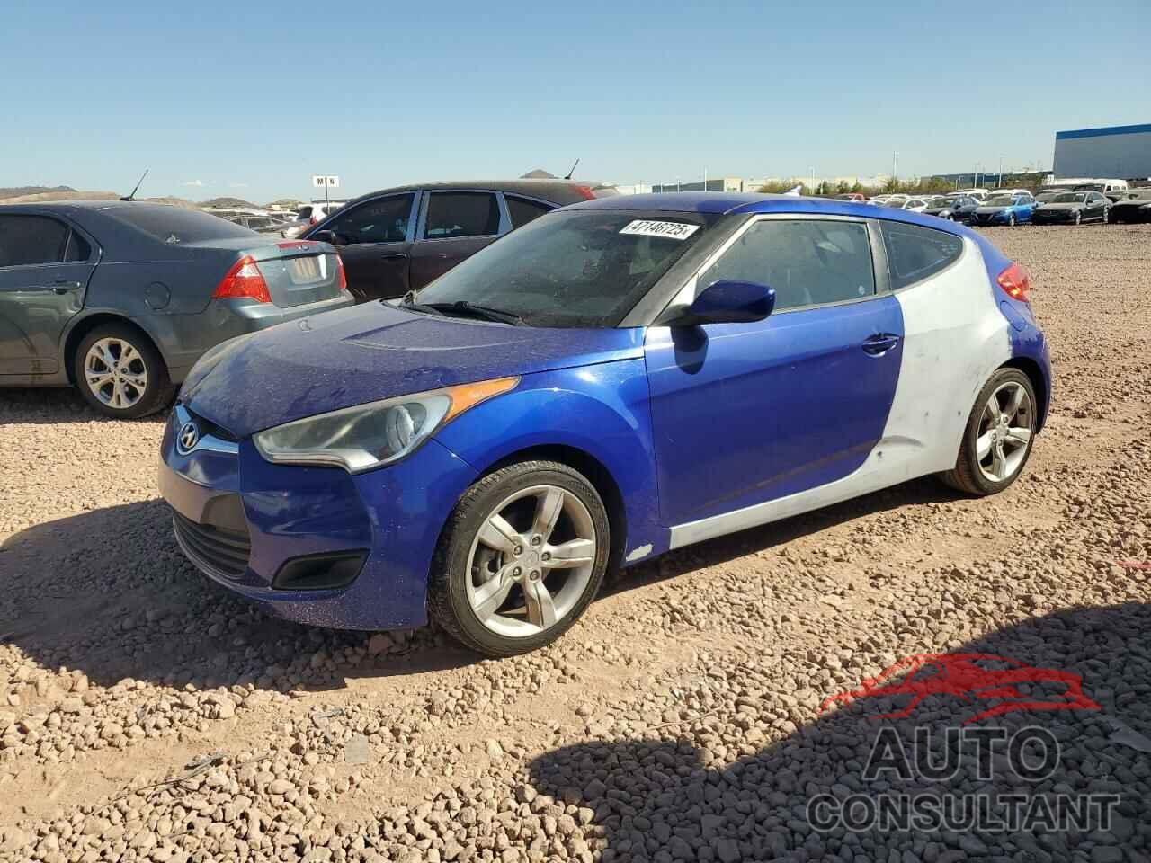 HYUNDAI VELOSTER 2013 - KMHTC6AD1DU105813