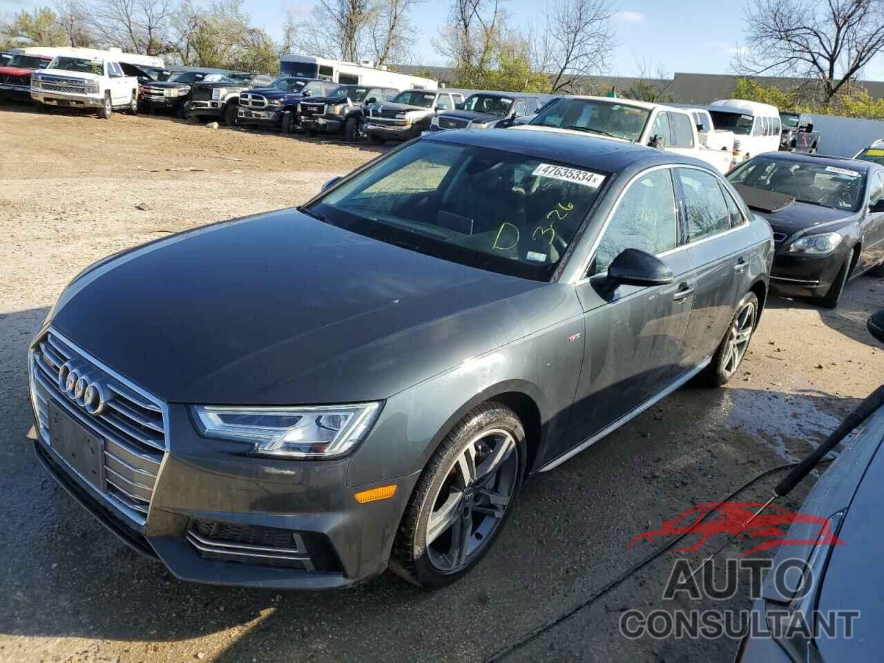 AUDI A4 2018 - WAUENAF41JA129235