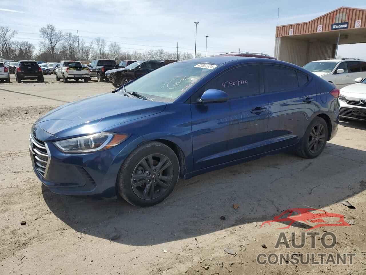 HYUNDAI ELANTRA 2018 - 5NPD84LF0JH242079