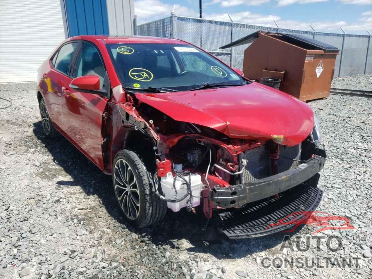 TOYOTA COROLLA 2016 - 2T1BURHE6GC533116