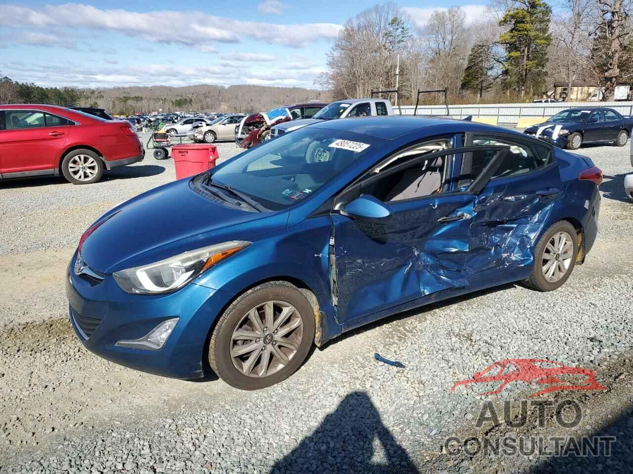 HYUNDAI ELANTRA 2015 - KMHDH4AE7FU446879