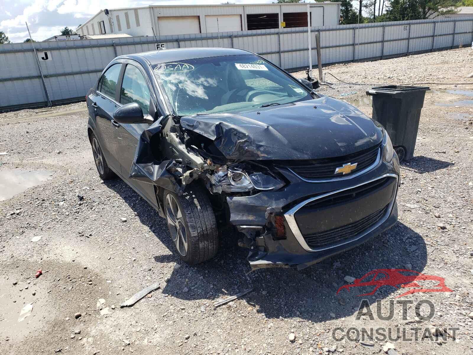CHEVROLET SONIC 2017 - 1G1JF5SB9H4107320