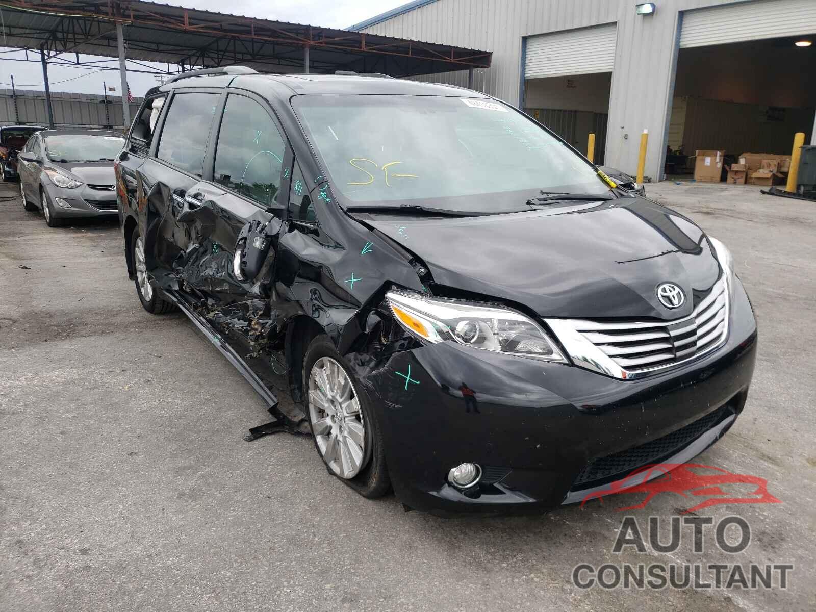 TOYOTA SIENNA 2017 - 5TDYZ3DC8HS886611