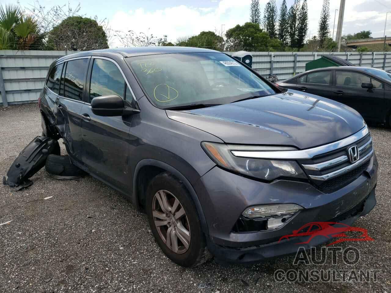 HONDA PILOT 2017 - 5FNYF5H13HB002074