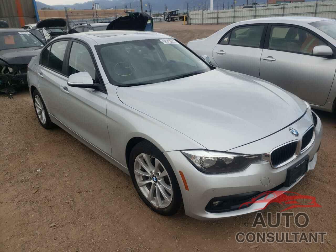 BMW 3 SERIES 2017 - WBA8A3C32HA067290