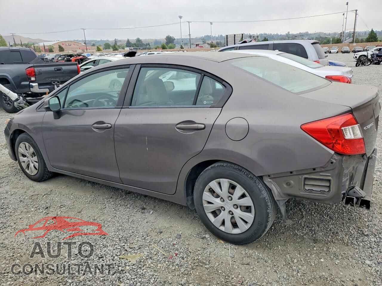 HONDA CIVIC 2012 - 19XFB2F51CE368668