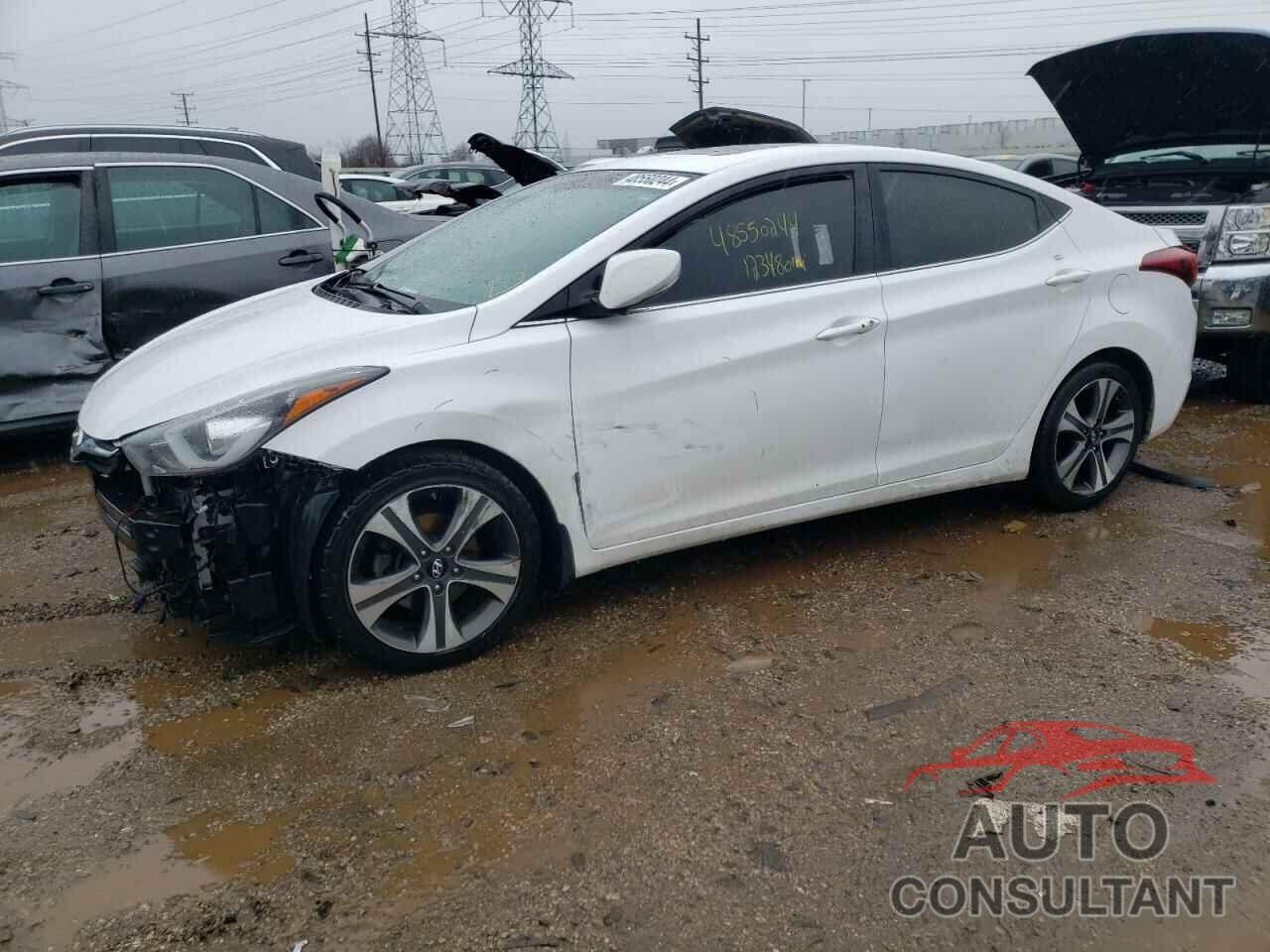 HYUNDAI ELANTRA 2015 - KMHDH4AHXFU226761