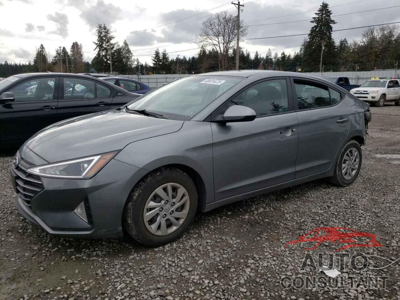 HYUNDAI ELANTRA 2019 - KMHD74LF0KU804164
