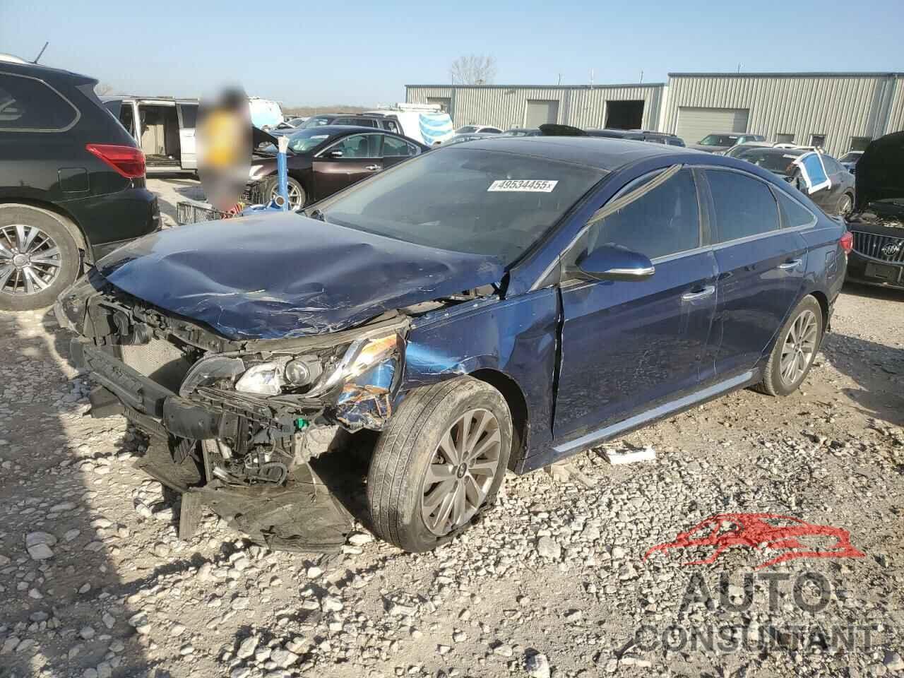 HYUNDAI SONATA 2016 - 5NPE34AF8GH343028