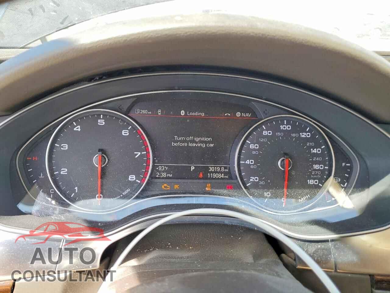 AUDI A6 2013 - WAUGFAFC3DN103424