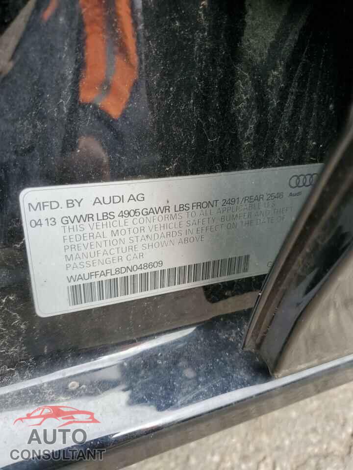 AUDI A4 2013 - WAUFFAFL8DN048609