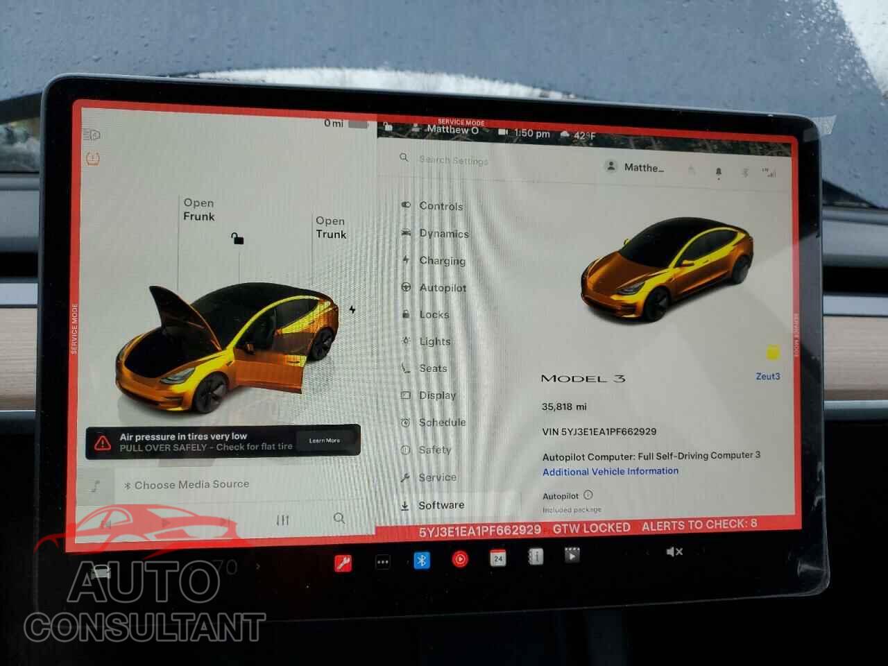 TESLA MODEL 3 2023 - 5YJ3E1EA1PF662929
