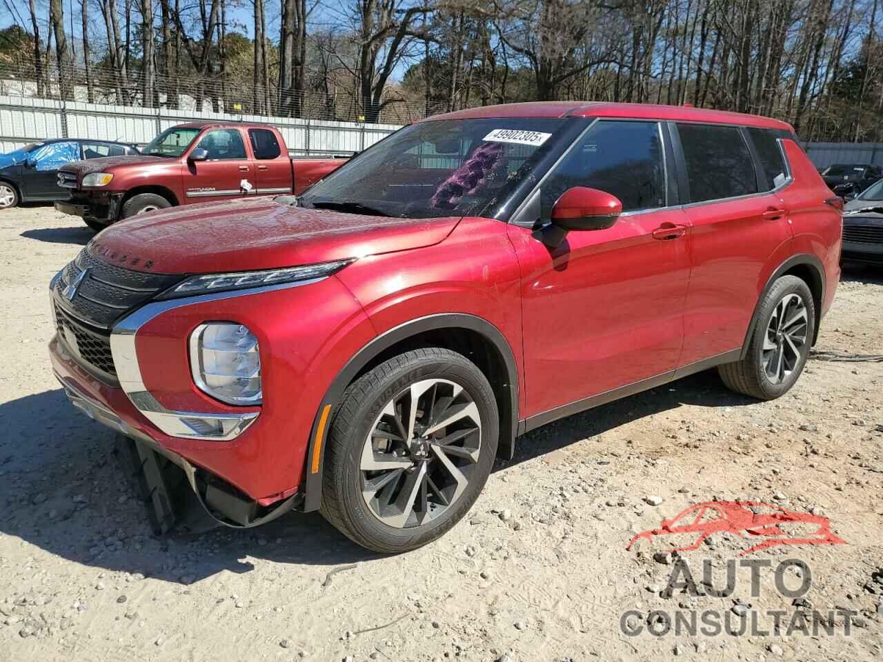 MITSUBISHI OUTLANDER 2022 - JA4J3UA81NZ012033