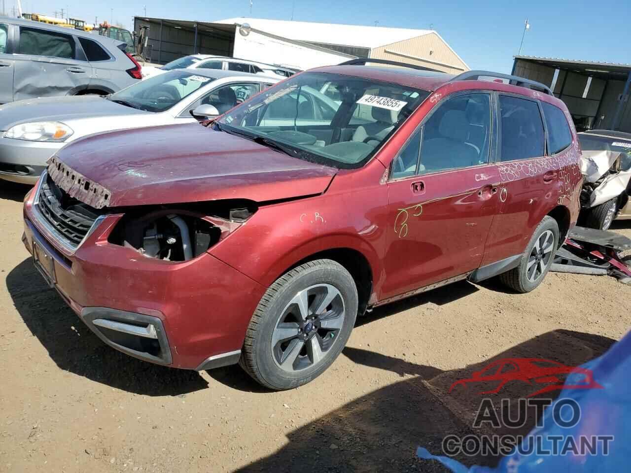 SUBARU FORESTER 2018 - JF2SJAEC6JH604333