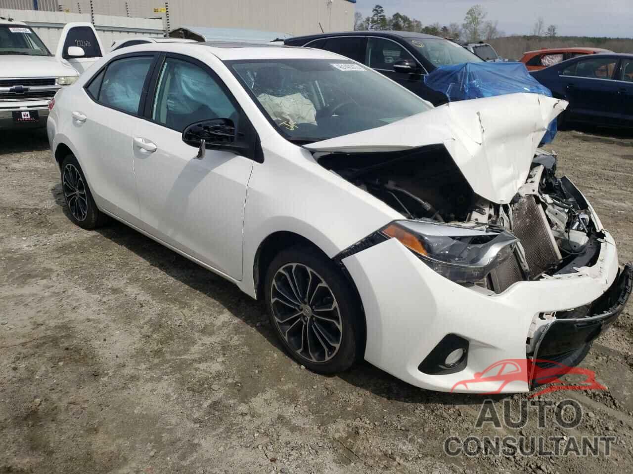 TOYOTA COROLLA 2016 - 5YFBURHE6GP551390