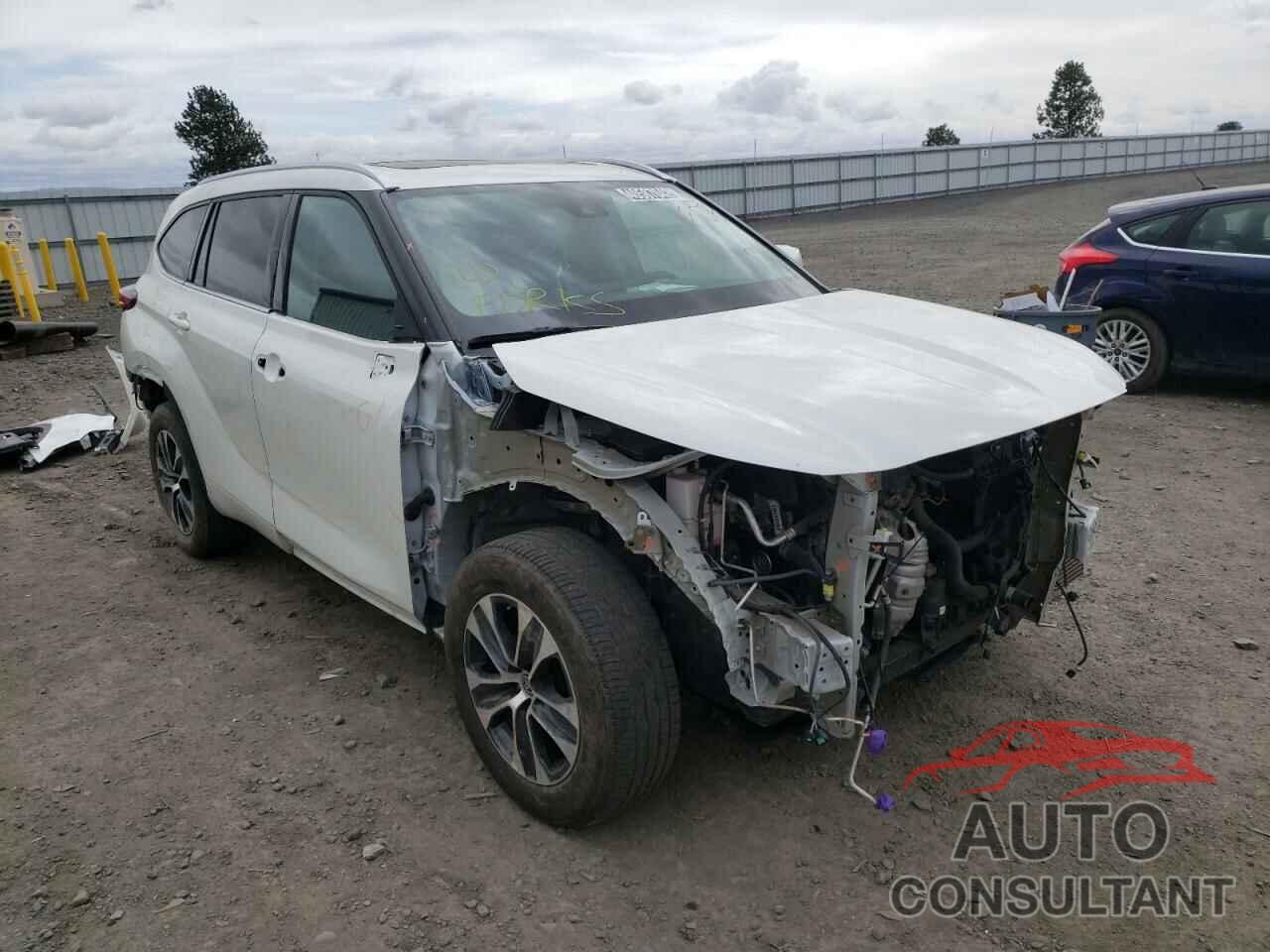 TOYOTA HIGHLANDER 2020 - 5TDGZRBH8LS518029