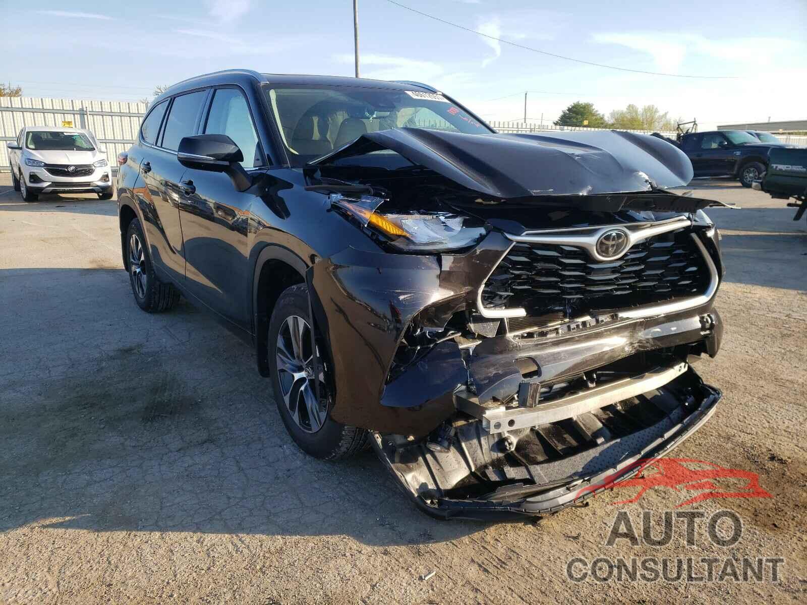 TOYOTA HIGHLANDER 2020 - 5TDGZRBH5LS010018