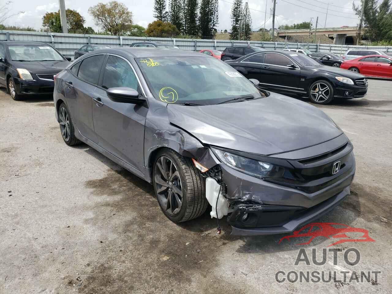 HONDA CIVIC 2020 - 2HGFC2F80LH583813