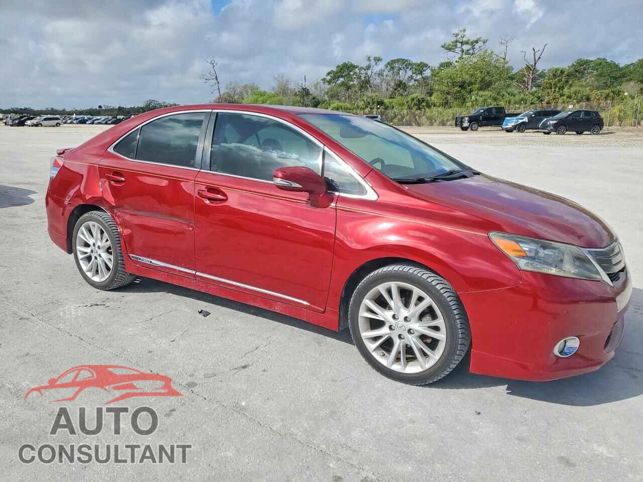 LEXUS HS 2010 - JTHBB1BAXA2012787