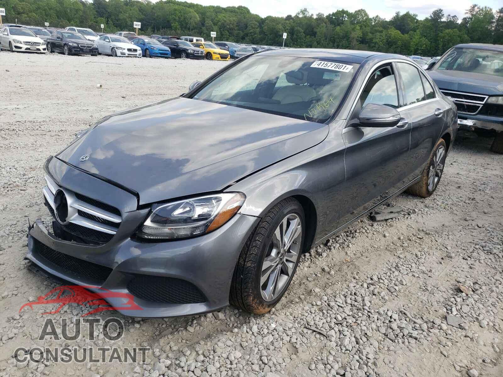 MERCEDES-BENZ C CLASS 2018 - WDDWF4JB3JR355733