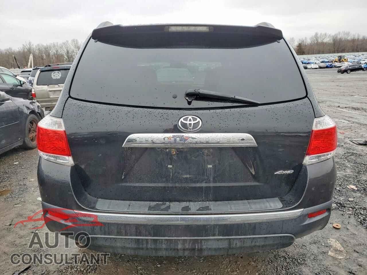 TOYOTA HIGHLANDER 2012 - 5TDDK3EH2CS131105