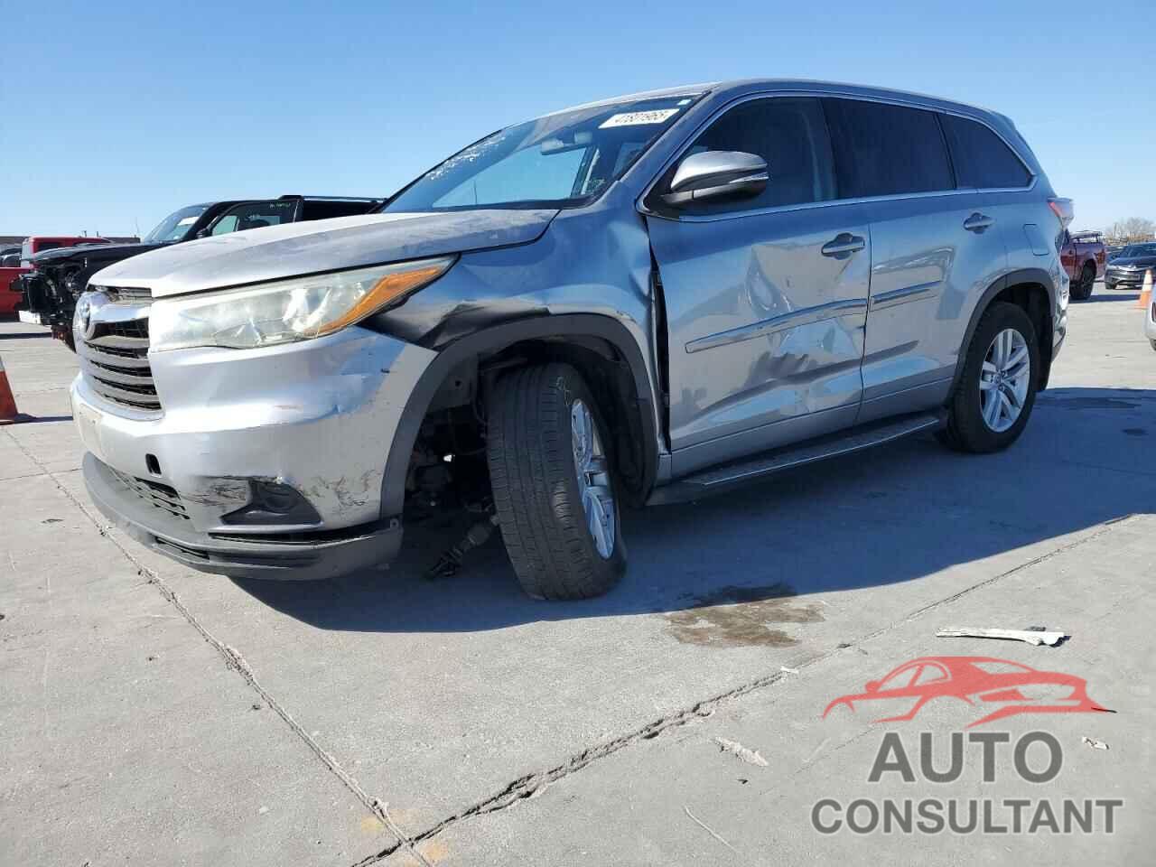TOYOTA HIGHLANDER 2015 - 5TDZARFH3FS011134