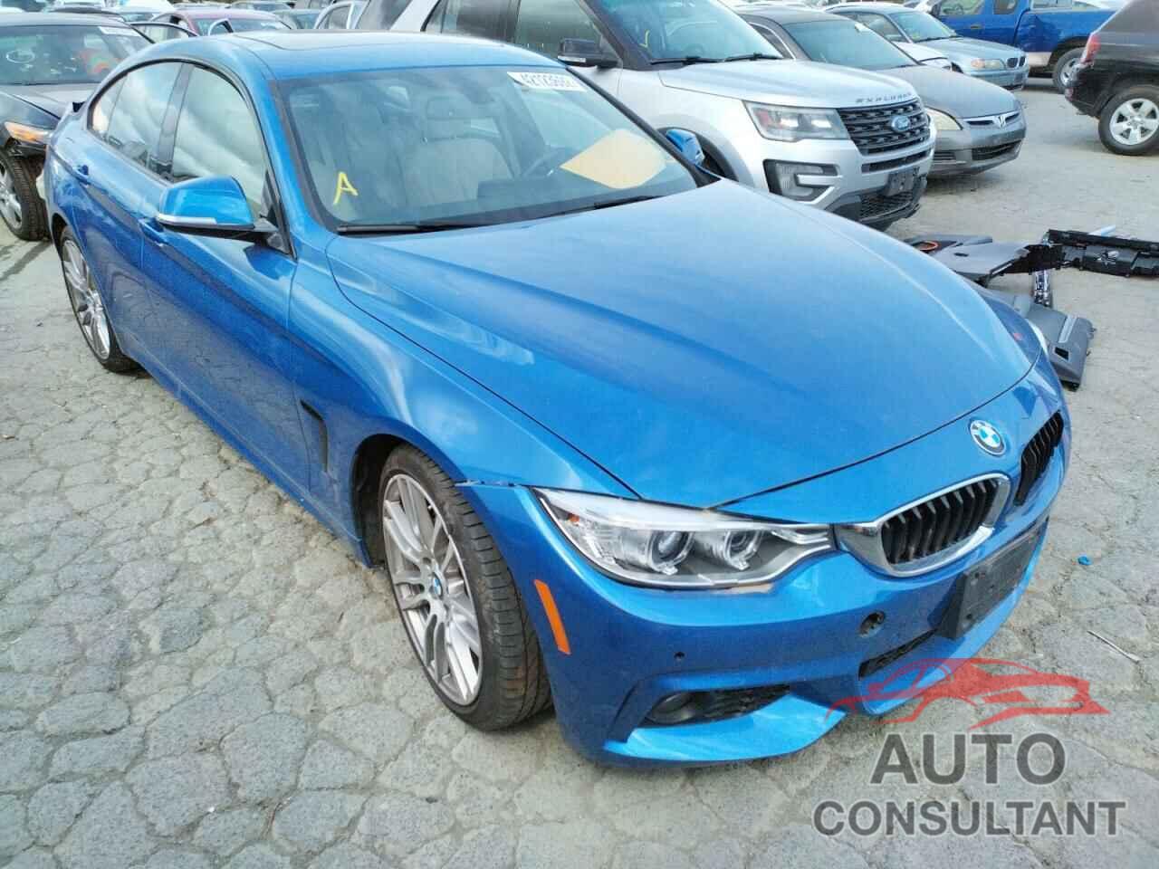 BMW 4 SERIES 2017 - WBA4F7C52HG438308