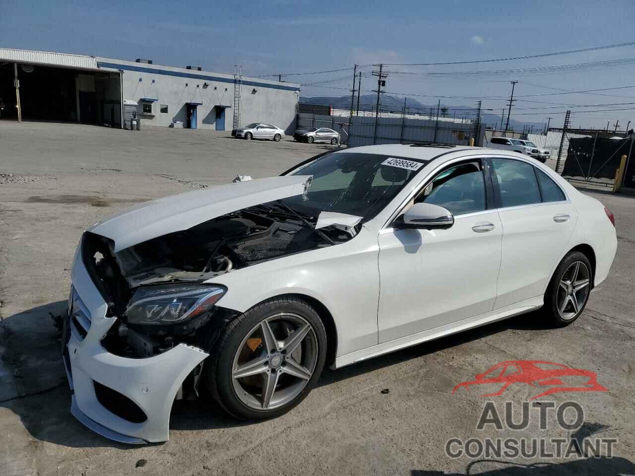 MERCEDES-BENZ C-CLASS 2017 - 55SWF4JB4HU179171