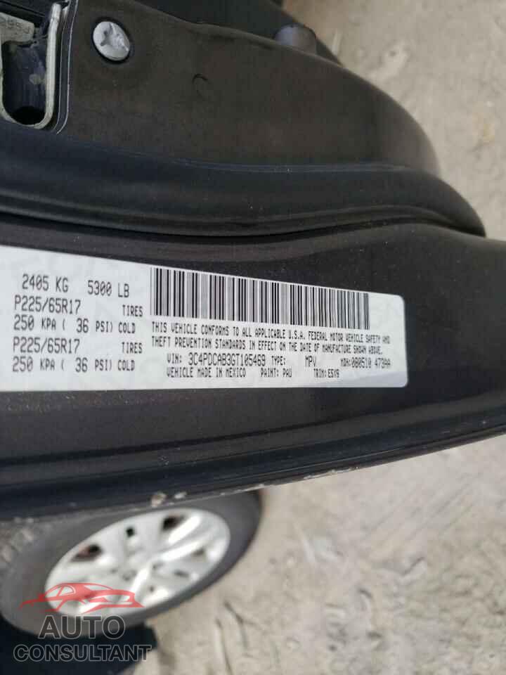 DODGE JOURNEY 2016 - 3C4PDCAB3GT105469